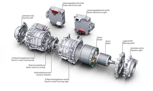 Motore elettrico Audi e-tron